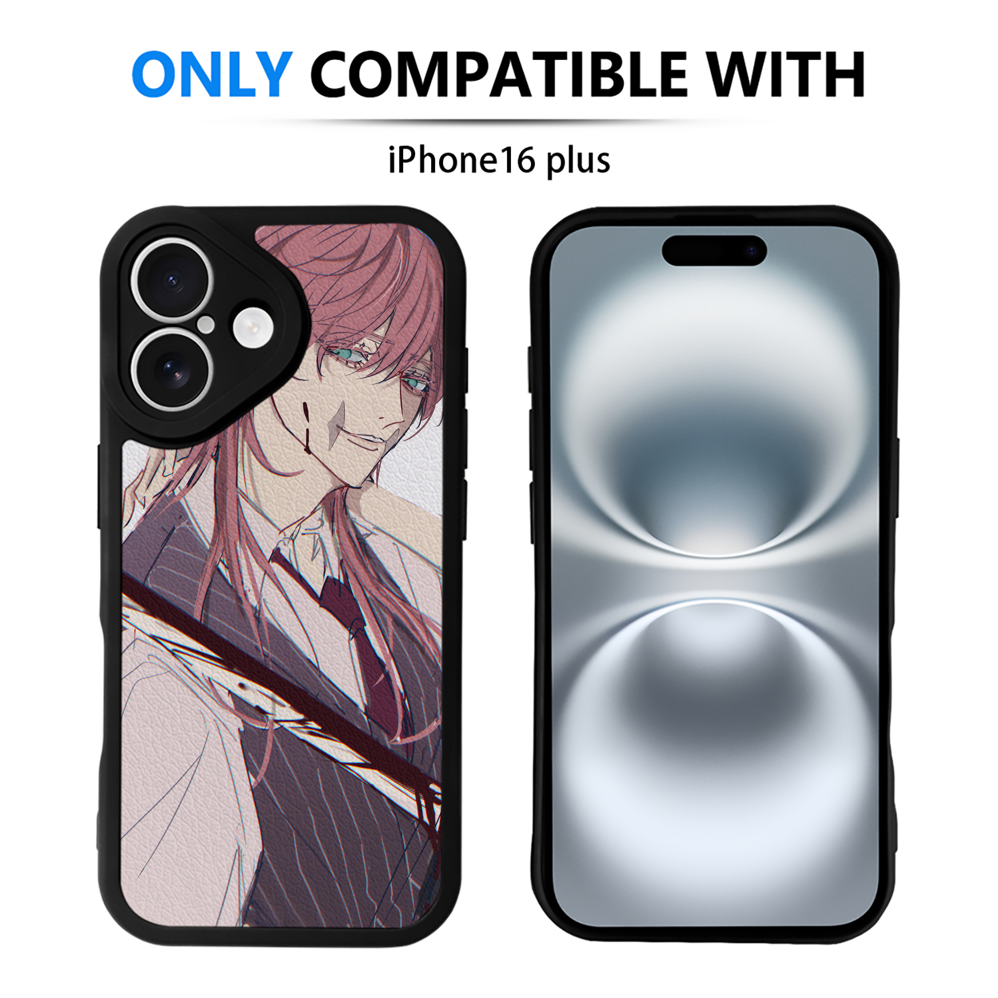 （画像用） 東京リベンジャーズ Tokyo Revengers 【iPhone 16シリーズ対応】シリコンスマホケース（レザー調） 材質：シリコン